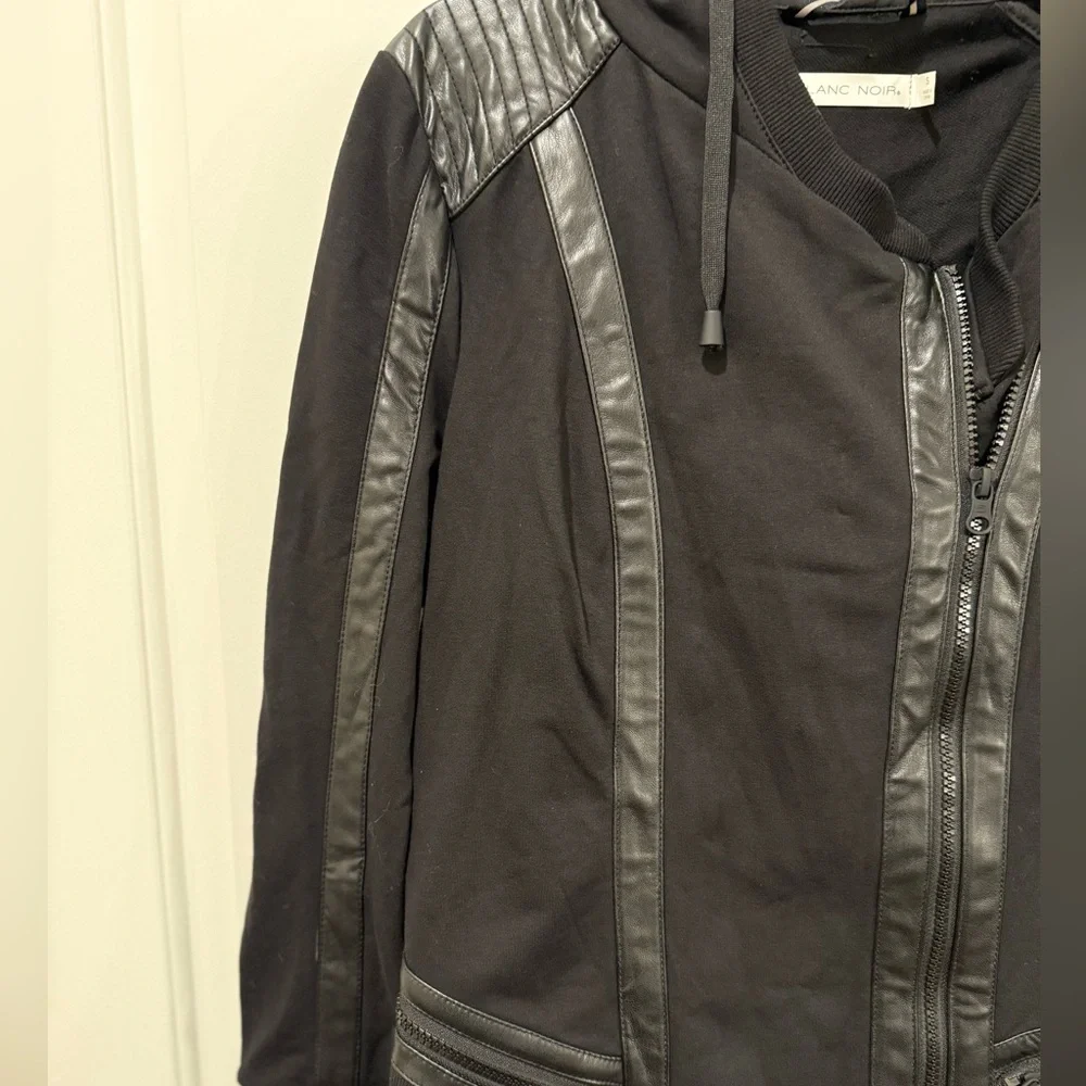 Blanc Noir Passenger Travel Jacket S NWT - Picture 12 of 13